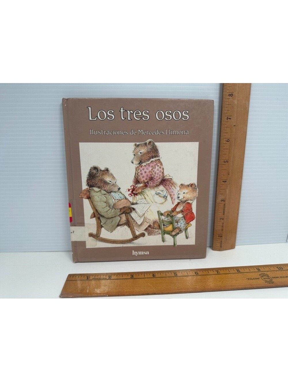 Los Tres Osos SPANISH Book HC Three Bears Fairy Tale Mercedes Llimona ExLib